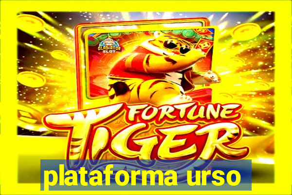 plataforma urso